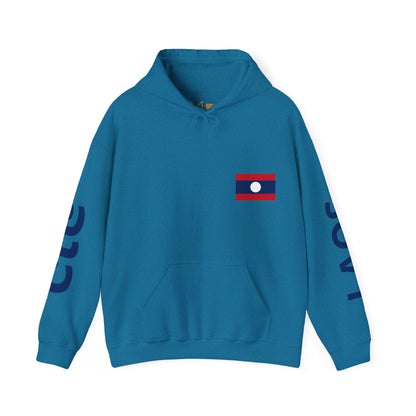 Laos Unisex Hooded Sweatshirt - Asia