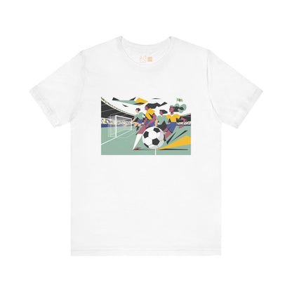 Soccer Vibes Unisex Jersey Tee - Perfect for Fans & Playful Days