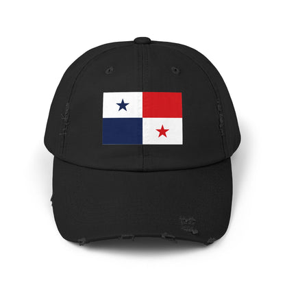 Panama Flag Distressed Cap - Unisex Casual Hat - North America