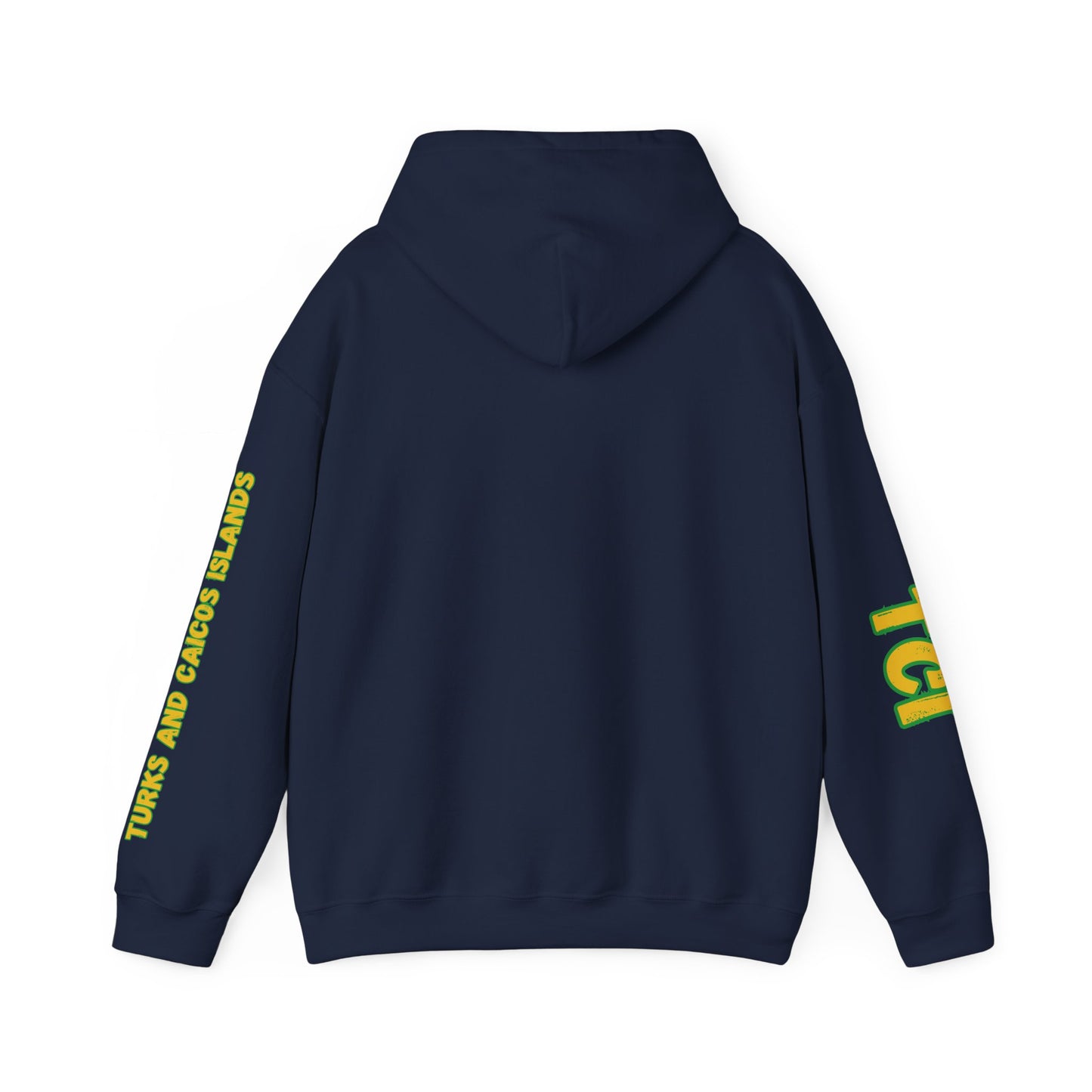 Turks and Caicos Islands Flag Unisex Hoodie - Caribbean - Island Territory