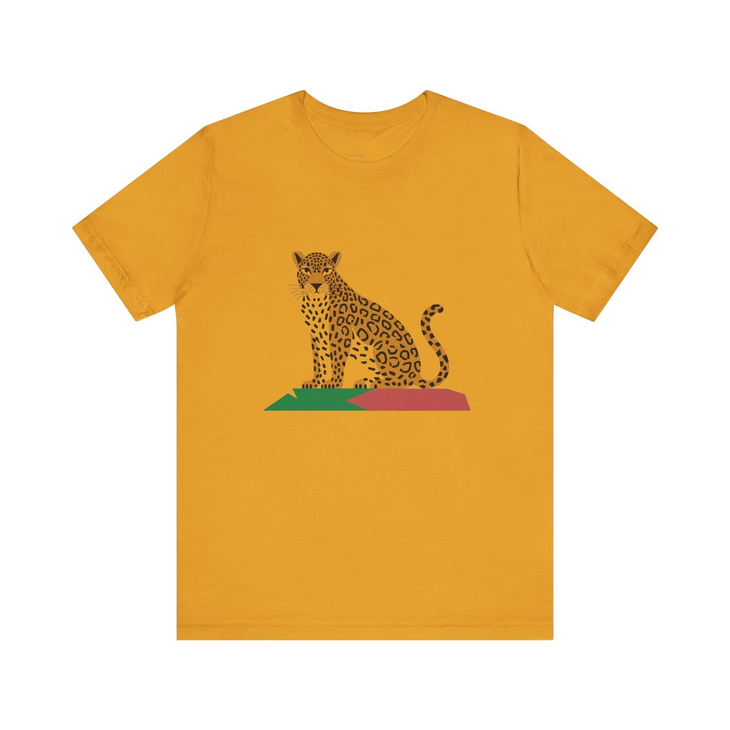 Leopard Print Unisex Jersey Tee - Wildlife Lover's Fashion