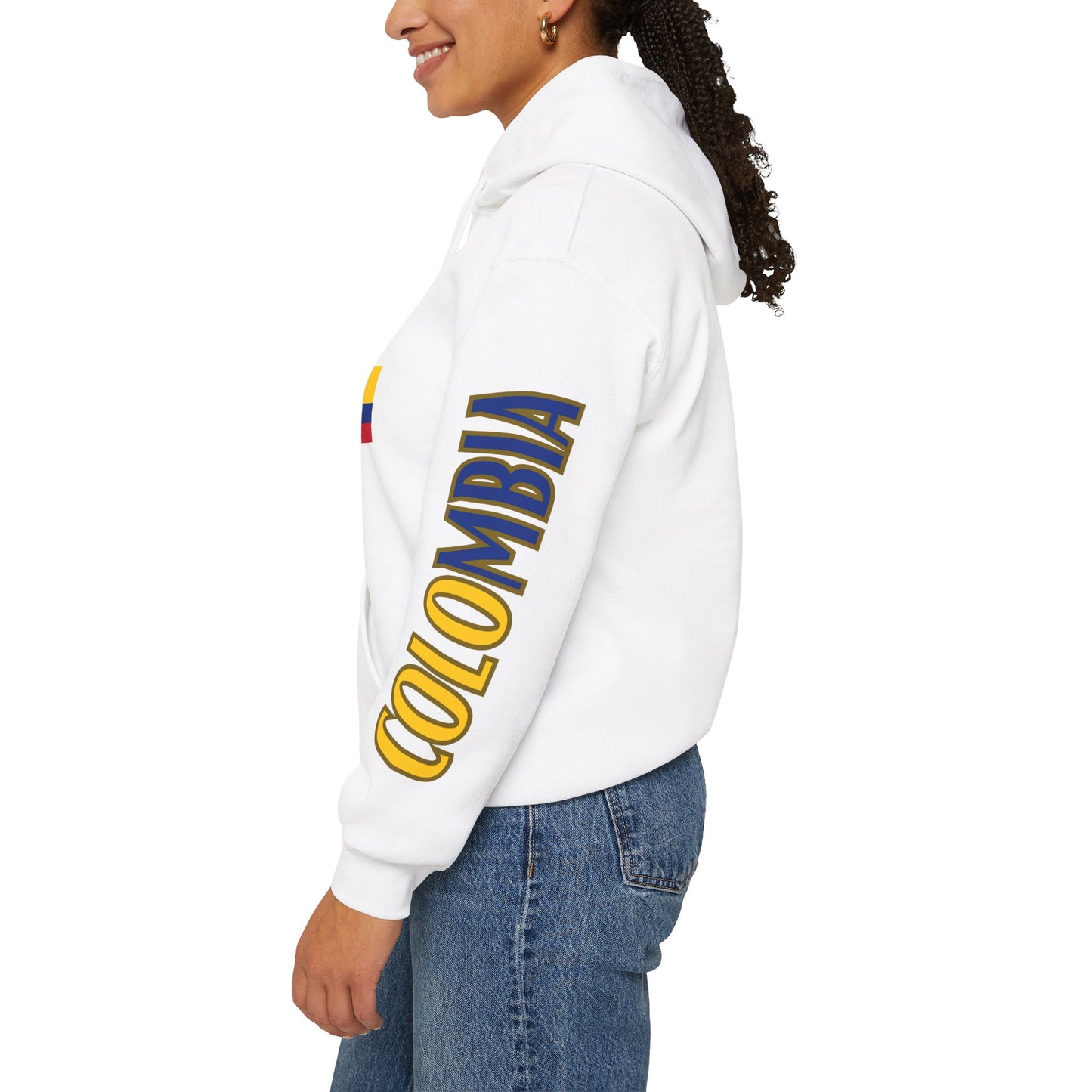 Colombia Unisex Hooded Sweatshirt - South America