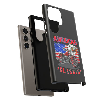 American Classic Motorcycle Phone Case - Tough Protection - iPhone, Samsung Galaxy, Google Pixel