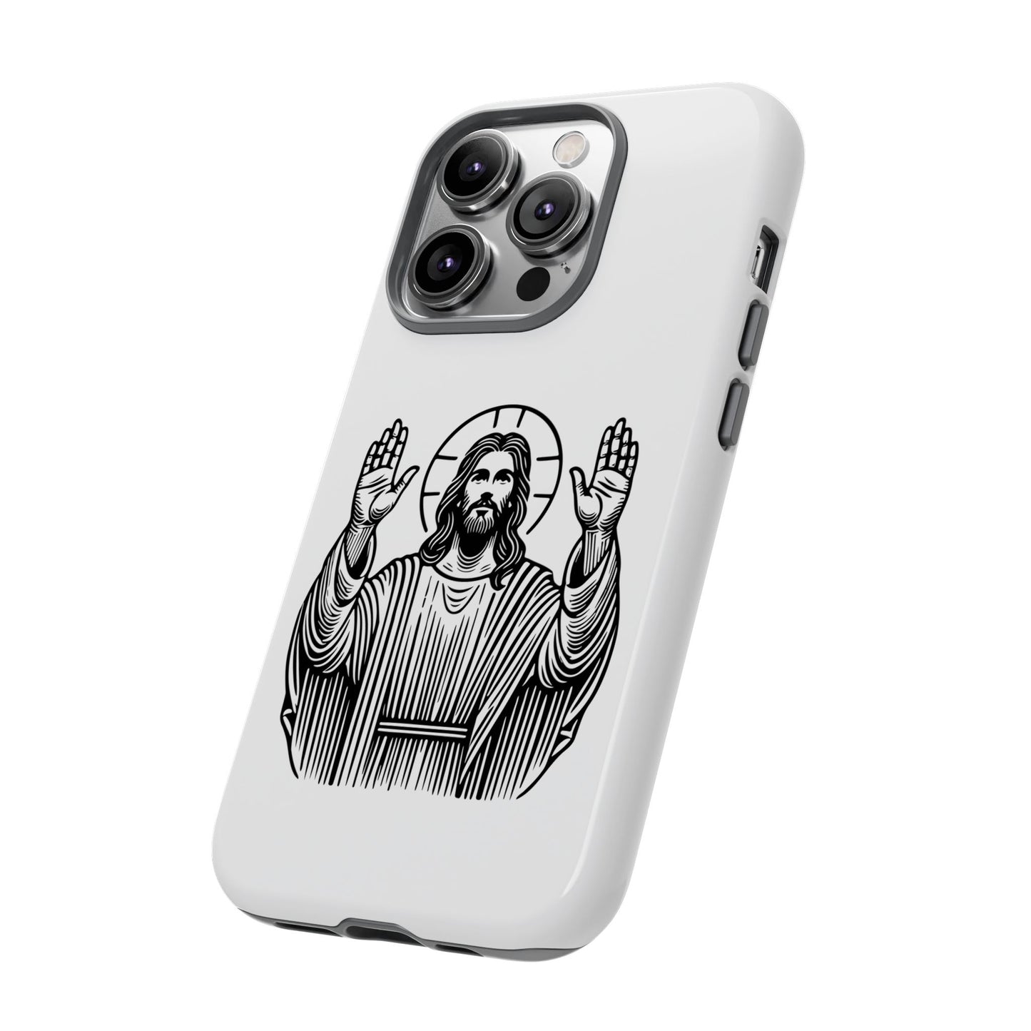 Jesus Phone Case - Simple yet Protective - iPhone- Samsung Galaxy - Google Pixel