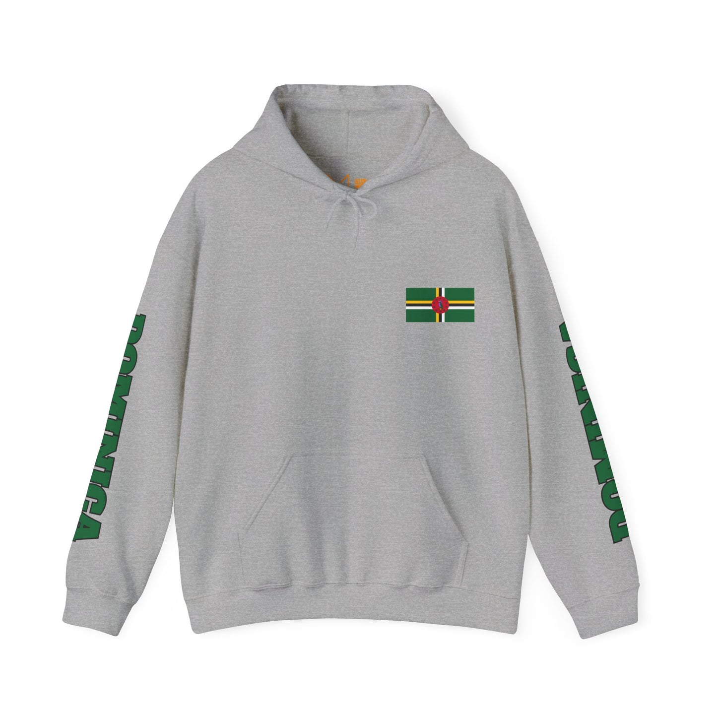 Dominica Unisex Hooded Sweatshirt - Caribbean