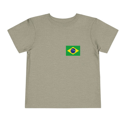 Toddler Unisex Tee - 2T to 5T - Brazilian Flag