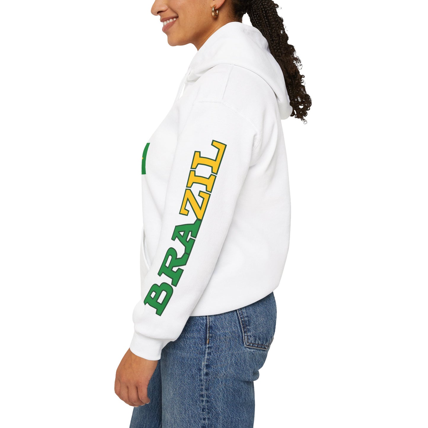 Brasil Unisex Hooded Sweatshirt - South America