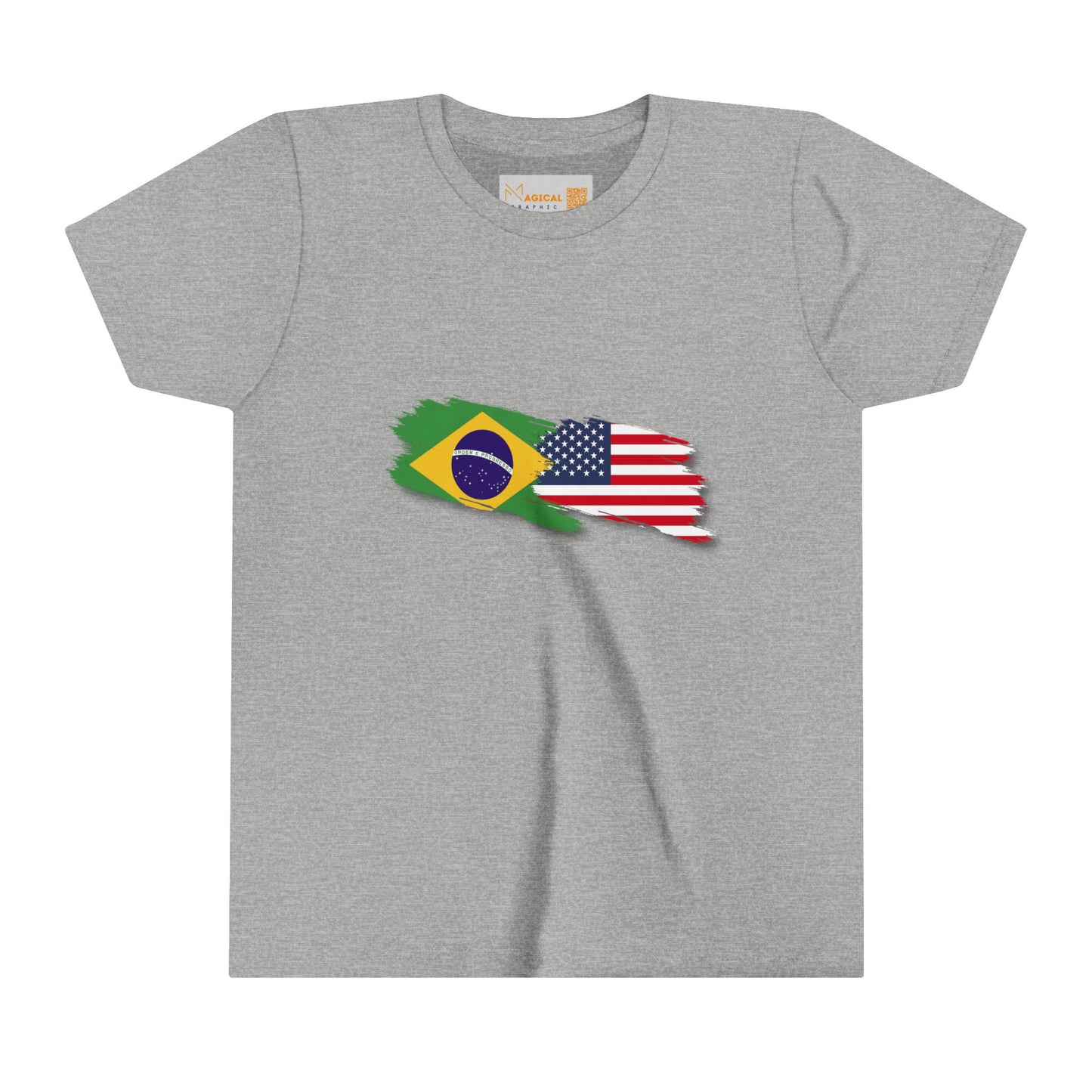 Brazilian Vibes Kids' T-Shirt (6 to 19 years old) -  Brasil/USA