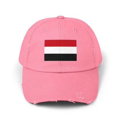 Yemen Flag Cap - Unisex Casual Hat - Asia