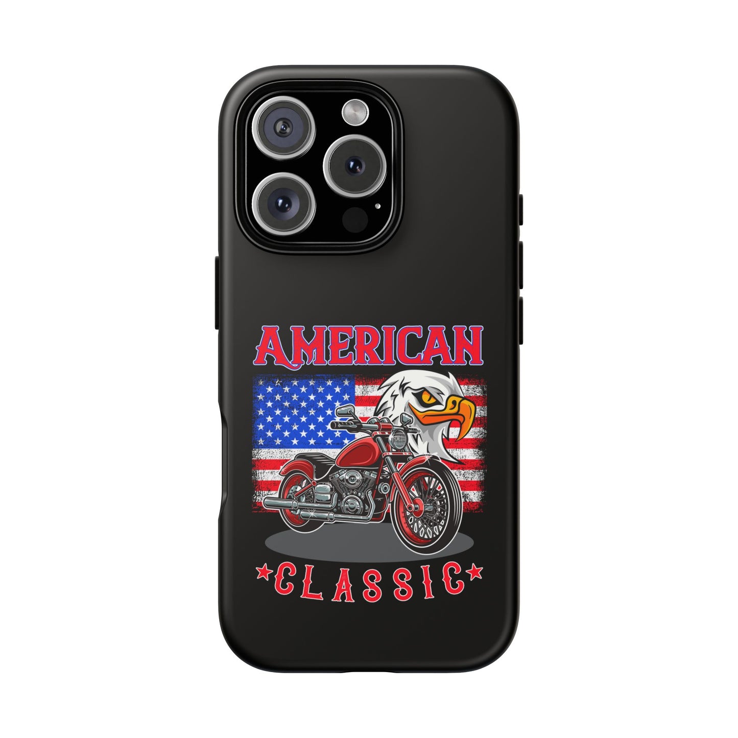 American Classic Motorcycle Phone Case - Tough Protection - iPhone, Samsung Galaxy, Google Pixel