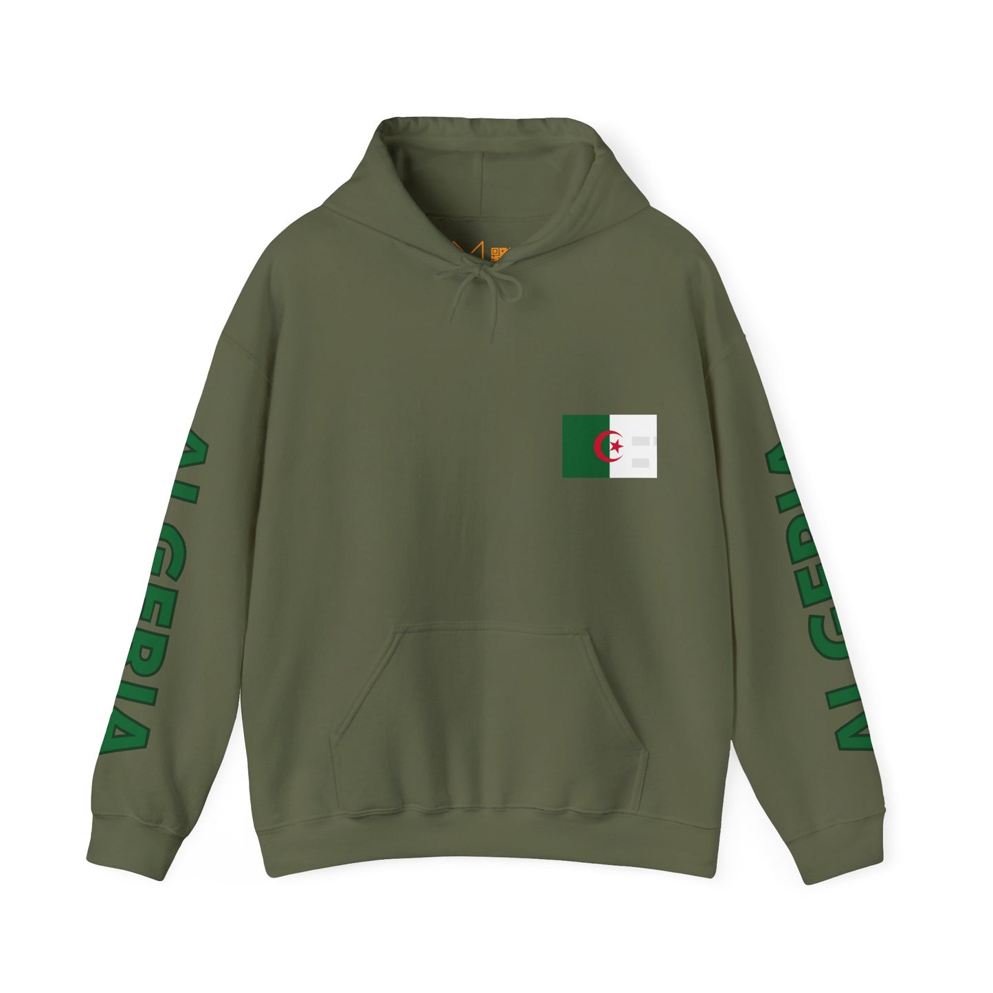 Algeria Unisex Hooded Sweatshirt - Africa