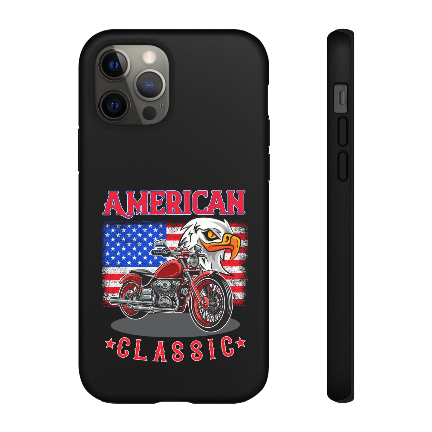 American Classic Motorcycle Phone Case - Tough Protection - iPhone, Samsung Galaxy, Google Pixel