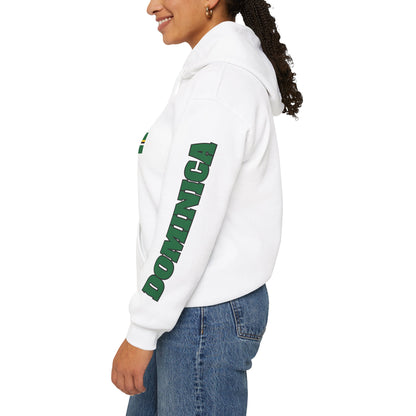 Dominica Unisex Hooded Sweatshirt - Caribbean