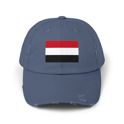 Yemen Flag Cap - Unisex Casual Hat - Asia