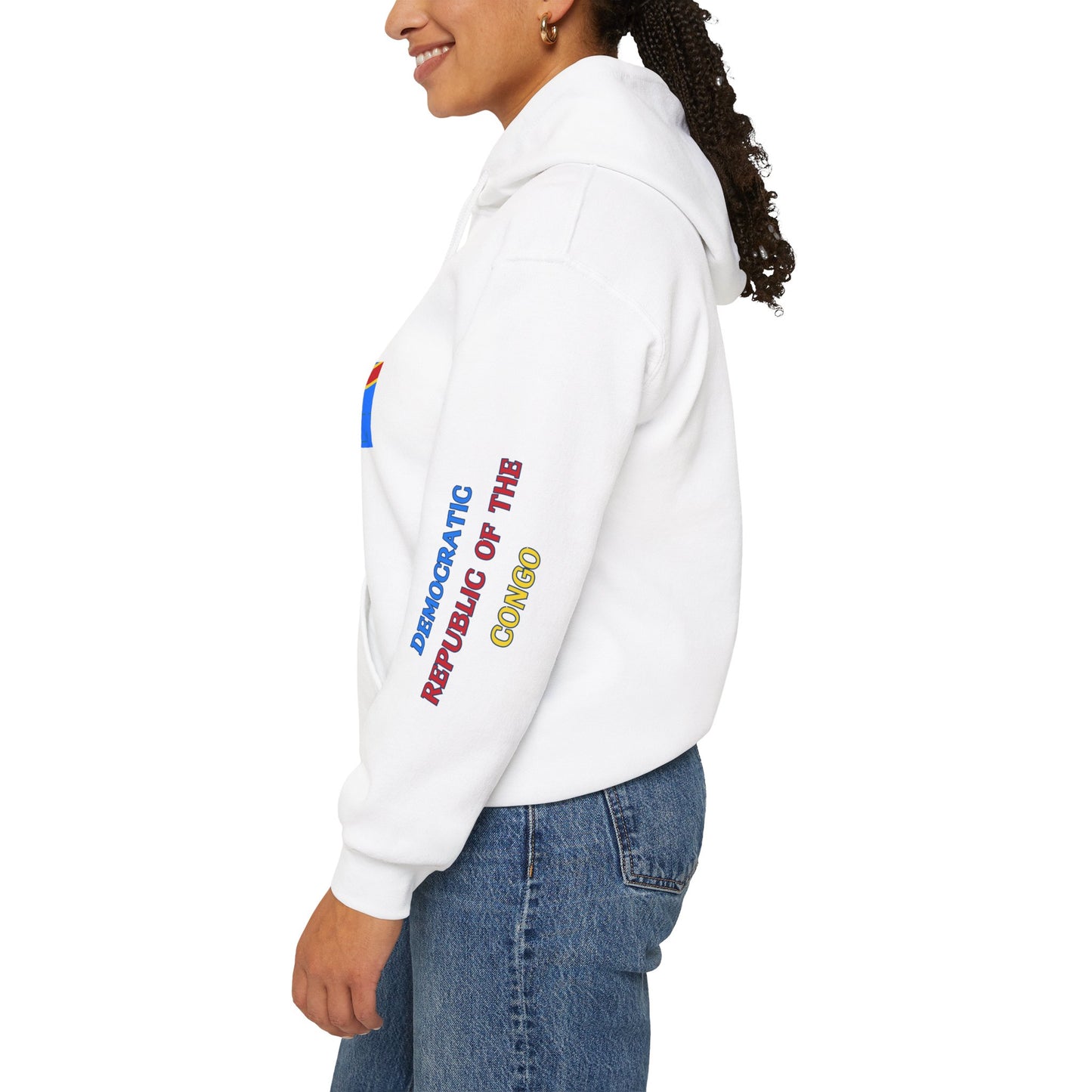 Republic of the Congo Unisex Hooded Sweatshirt - Africa