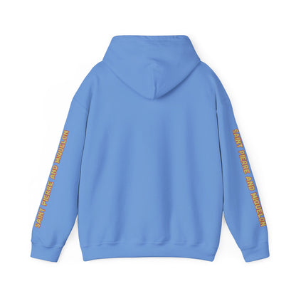 Saint Pierre and Miquelon Flag Unisex Hoodie - Caribbean - Island Territory